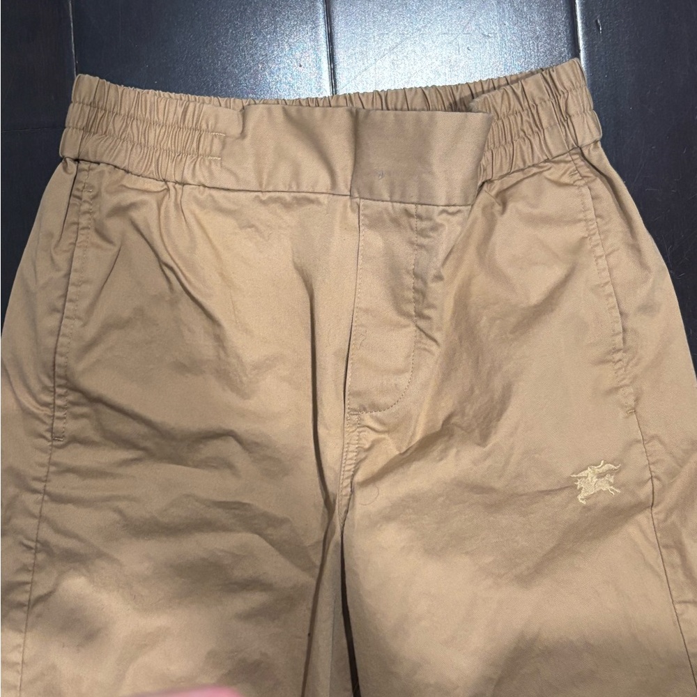 Burberry Beige Elastic Waist Pants